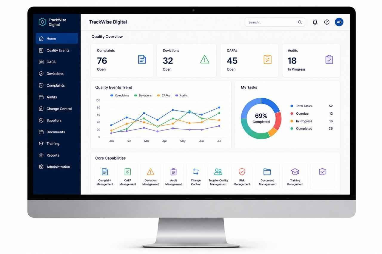 TrackWise Digital Dashboard